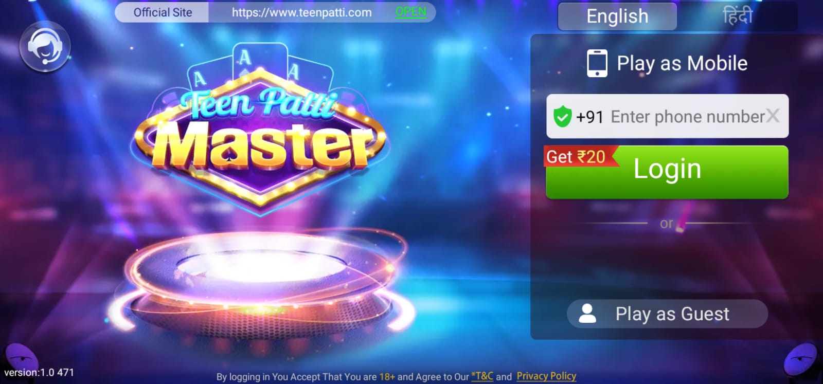 How To Create An Account In Teen Patti Master Apk Download